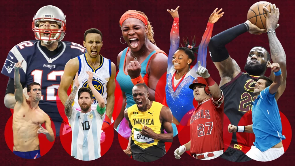 Do professional athletes earn high salaries? - Directly on the western target.